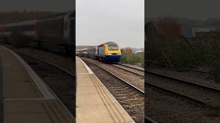 East Midlands  Midland Mainline HST Railtour through Wakefield Kirkgate train HST railtour [upl. by Dietrich]