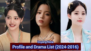 Ouyang Nana 歐陽娜娜 Yongan Dream  Profile and Drama List 20242016 [upl. by Marduk]