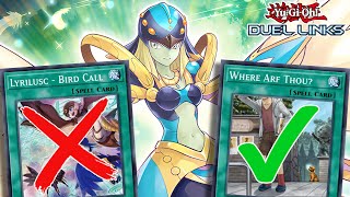 F2P LYRILUSC IS A REAL DECK duel links [upl. by Krystle]