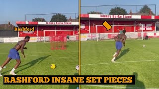 Marcus Rashford Spotted Working Hard on his Goal Scoring Techniques During The International Break [upl. by Lancelot207]