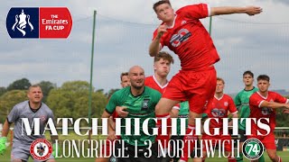 Highlights  Longridge 13 1874 Northwich FA Cup [upl. by Gettings574]