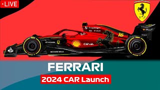 Ferrari F1 2024 Launch Live Watchalong [upl. by Marthena]