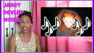 Janet DevlinNumb Cover  Reaction [upl. by Enerual]