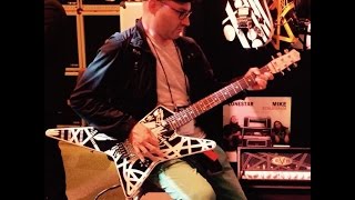 Playing the EVH Star at NAMM [upl. by Joete]