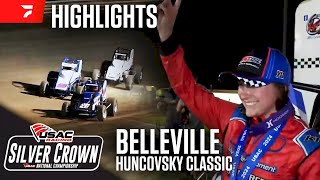 𝑯𝑰𝑮𝑯𝑳𝑰𝑮𝑯𝑻𝑺 USAC Silver Crown National Championship  Belleville High Banks  May 18 2024 [upl. by Neleag]