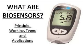 Principle Working and Types of Biosensors [upl. by Aekahs]