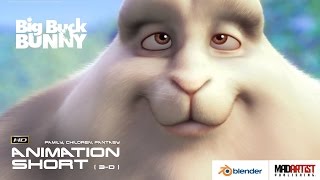 Funny CGI 3D Animated Short Film  BIG BUCK BUNNY  Cute Animation Kids Cartoon by Blender [upl. by Krisha]