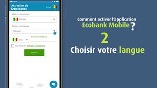 Activation Ecobank Mobile App [upl. by Ennyl]