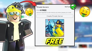 How to Get a FREE Private Server in Roblox Fisch — Heres How🤑 [upl. by Dinsmore]