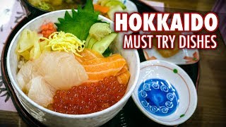 5 Must Try Dishes in Hokkaido  Japanese Food [upl. by Daisie]