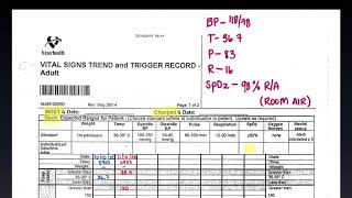 Vital Signs Documentation [upl. by Shanly721]