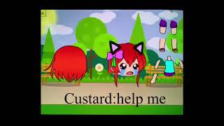 This video is about my new profile picture and it is also about custards body separating from glitch [upl. by Aileme]