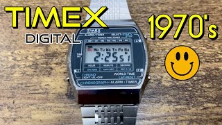 1970s TIMEX Digital Watch in Mint Condition [upl. by Aidas]