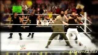 CM Punk Daniel Bryan The Rhodes Brothers amp The Usos vs The Shield amp The Wyatt Family  12Man Tag [upl. by Revert666]