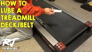 How To Lubricate A Treadmill [upl. by Four]