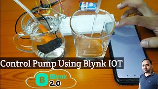 Smart Irrigation Using Blynk 20  Control Water Pump Using Blynk 20  Home Automation  Blynk 20 [upl. by Noneek]