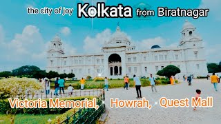 Kolkata  Part Street  Victoria Memorial  Howrah Bridge  Kolkata Ganga River  Quest Mall [upl. by Alin]