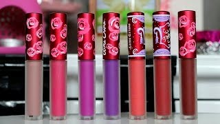 ♡ Revue  Lime crime  Velvetines [upl. by Assital]