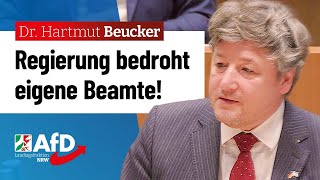 Regierung bedroht eigene Beamte – Dr Hartmut Beucker AfD [upl. by Einneb641]