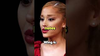 Ariana Grande REACTS To Every HOT WING 🍗 [upl. by Assenov185]