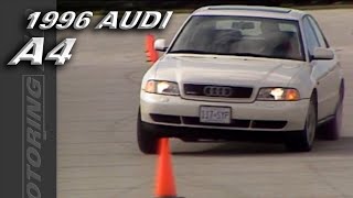 1996 Audi A4  Motoring TV Classics [upl. by Shannan73]