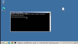 Como utilizar o comando TCPING [upl. by Nedra]