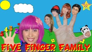 Daddy Finger Family Song  Five Finger Rhymes For Children  Debbie Doo [upl. by Hunger761]