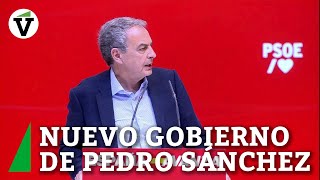 Zapatero y la alegría de su padre con Sánchez quotEstoy más contento que cuando ganaste túquot [upl. by Farrington229]