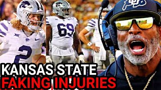 DEION SANDERS AND ESPN Catch Kansas State CHEATING During Colorado Football Game THE FAKE INJURY 👀 [upl. by Meg227]