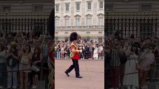 Changing Guards ceremony Buckingham Palace uk shorts london travel exploreyoutubeshorts [upl. by Freida]