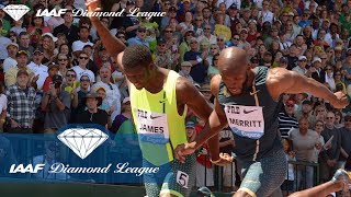 Throwback Kirani James vs LaShawn Merritt  IAAF Diamond League [upl. by Burta193]