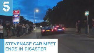 17 people injured in Stevenage carmeet accident  5 News [upl. by Aniehs]