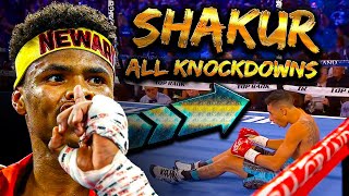 Shakur Stevenson is NOT boring  All knockdowns amp KOs [upl. by Zildjian189]