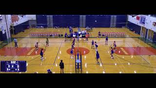 Nottingham vs Oswego High School Girls JuniorVarsity Volleyball [upl. by Eisenstark]