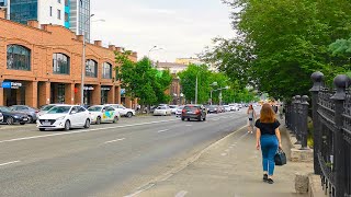 Walking in Ekaterinburg Life in the city 4K  Summer 2023 June 2 [upl. by Dlareg]