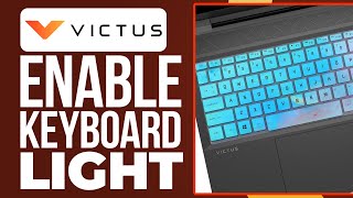 How to Enable Keyboard Light on Victus Laptop HP [upl. by Steele]