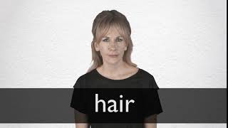 How to pronounce HAIR in British English [upl. by Nova]