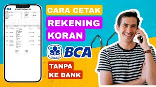 Cara Download Rekening Koran Bca di HP  2024 [upl. by Nailliw]