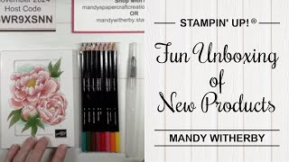 Fun Unboxing of New Products  Stampin Up® [upl. by Sert]