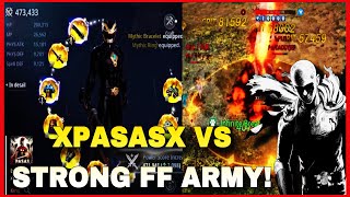 HOF XXPASASXX 473K POWER VS INVULNERABLE FF ARMIES  Mir4 [upl. by Crudden]