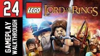 LEGO The Lord of the Rings Walkthrough  Part 24 Ents Revenge Lets Play PS3 XBOX PC Gameplay [upl. by Retrop]