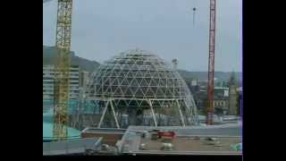 Farrans Construction  Belfast Victoria Square Dome Time Lapse Animation [upl. by Zigmund689]