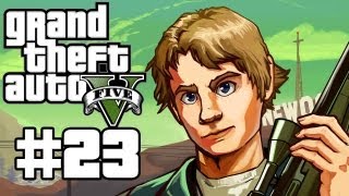 Grand Theft Auto 5 Gameplay  Playthrough w SSoHPKC Part 23  SWAT Team Takeover [upl. by Vinita]