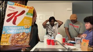 Special K Yogurt amp Oat Clusters Cereal Taste Test Review [upl. by Giustina255]