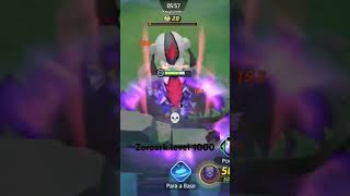 Zoroark level 15 vs zoroark level 1000 [upl. by Notxam]