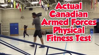 Canadian Armed Forces Physical Fitness Test [upl. by Bekelja]