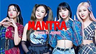 BLACKPINK    MANTRA    COVER BY JENNIE [upl. by Llimaj]