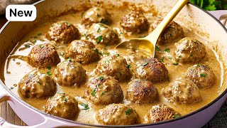 The Most Delicious Swedish Meatballs Youll Ever Make Try Making It Like This 🔝4 Delicious Recipes [upl. by Berti849]