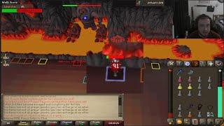 First Inferno Completion Using Bowfa OSRS [upl. by Naaman433]