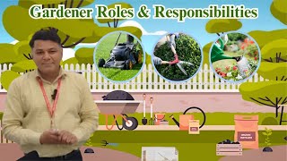 Gardener Roles amp Responsibilities  Mali Job Vacancy 2024  माली की नौकरी [upl. by Bayard885]